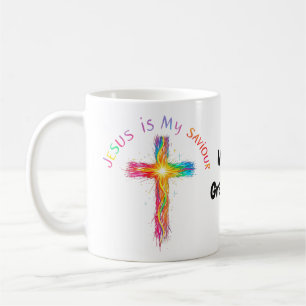 Mug Jésus Est Mon Sauveur Un Rappel Fidèle d'Amour