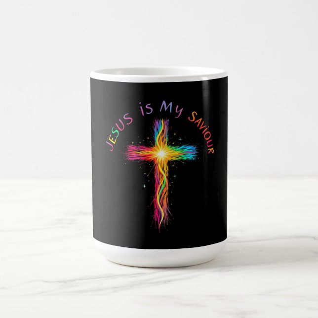 Mug Jésus est mon Sauveur Un rappel fidèle de l'amour (Centre)