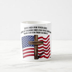 Mug Jésus et les soldats américains traversèrent les E