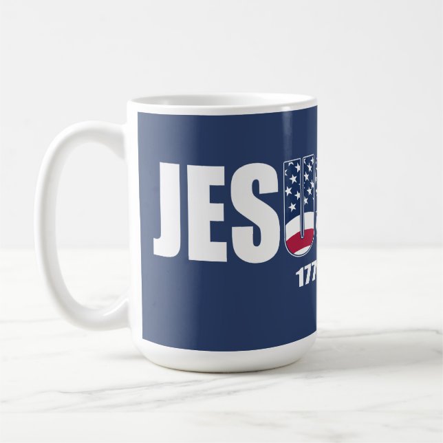 Mug Jésus États-Unis ves 1776-2026 (Gauche)