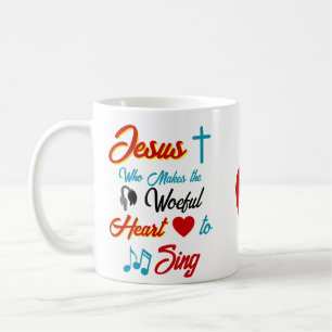 Mug Jésus fait chanter le coeur