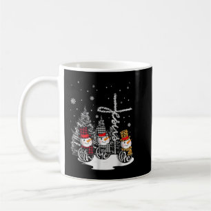 Mug Jesus Faith Hope Love Snowman Noël Christian