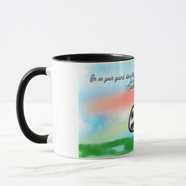 Mug jésus ici amour  (Gauche)