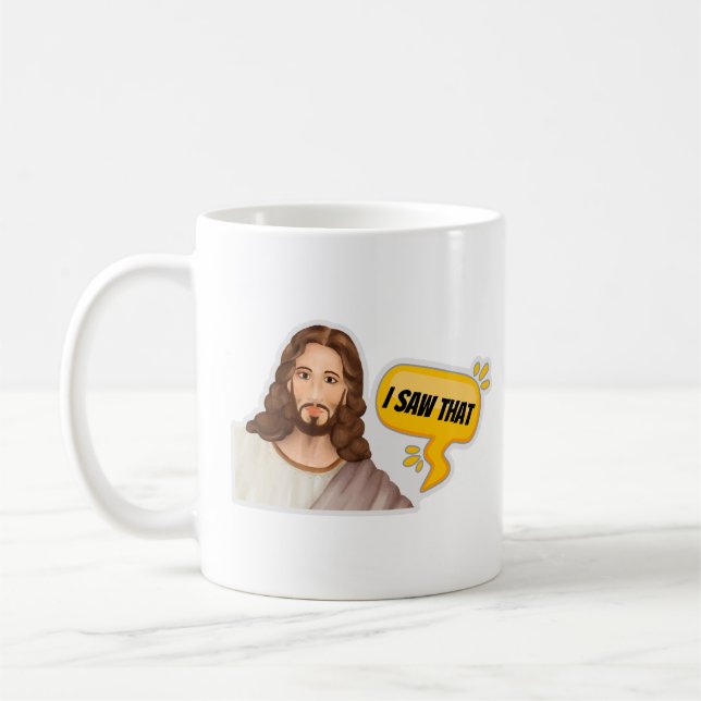 Mug Jésus J'Ai Vu Ça (Gauche)