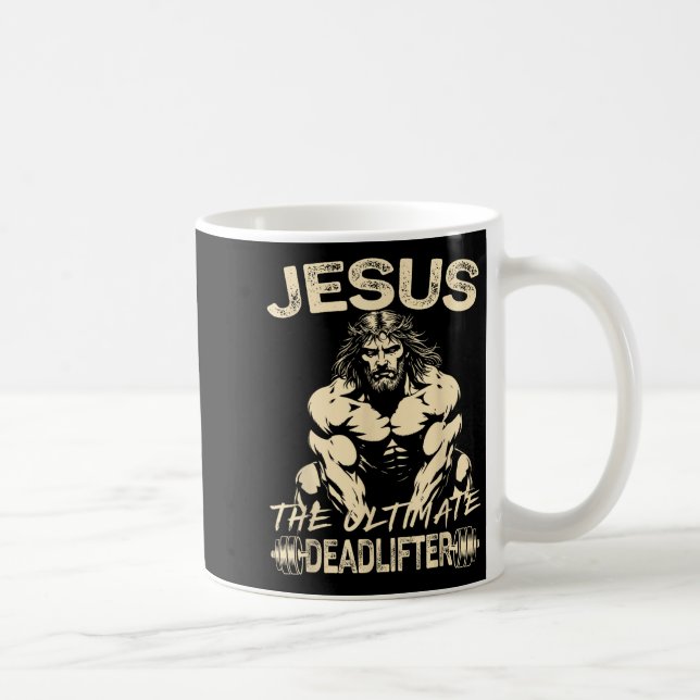 Mug Jésus Le Deadlifter Ultimate Christian Gym Pump C (Droite)