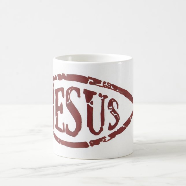 Mug jésus le poisson (Centre)