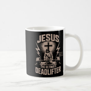 Mug Jésus l'haltérophile ultime drôle gym chrétien 
