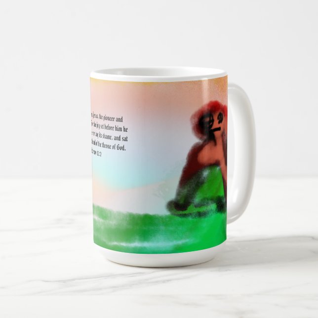 Mug Jésus l'oeil sur  (Devant droit)