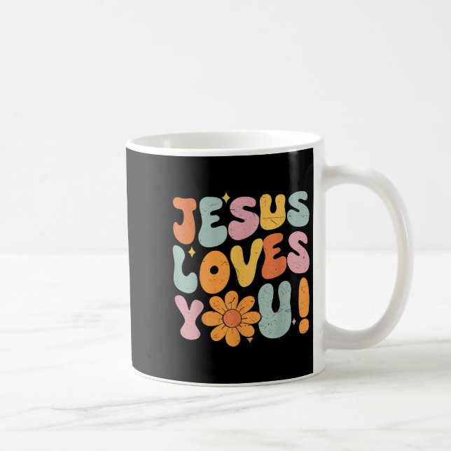 Mug Jesus Loves You Christian Teen Girl God Sister Goo (Droite)