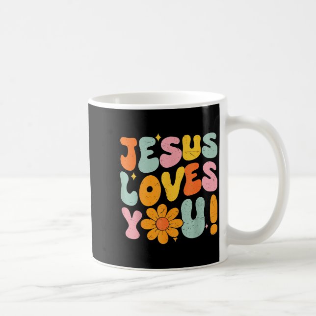 Mug Jesus Loves You Christian Teen Girl God Sister Goo (Droite)