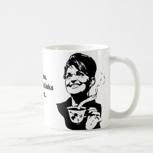 Mug Jésus m'aime. Chacun pense autrement que je suis