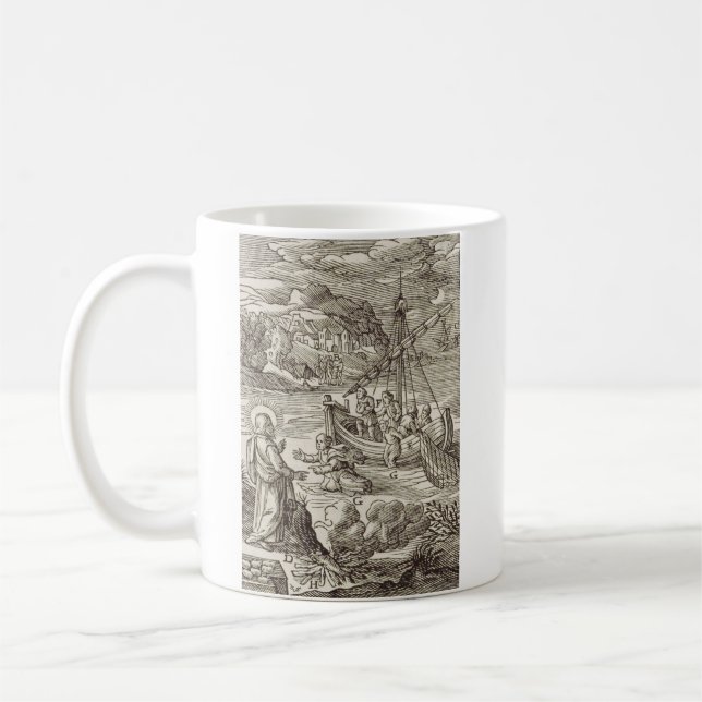 Mug Jésus marchant sur l'eau (Gauche)