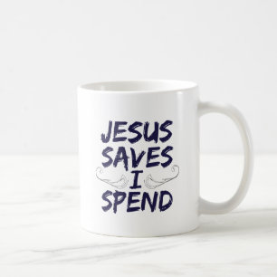 Mug Jésus me sauve dépensent