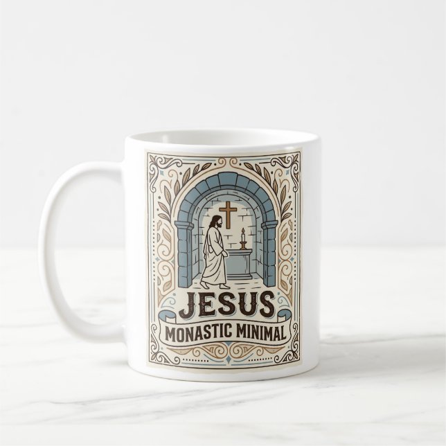 Mug Jésus Monastique Minimal Jésus Monastique Minimal  (Gauche)