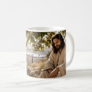 Mug Jésus Paisible sous l'Arbre de Figuier Chrétie