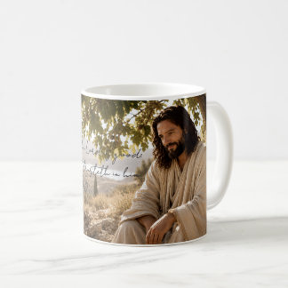 Mug Jésus Paisible sous l'Arbre de Figuier Chrétie