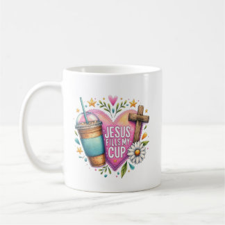 Mug Jésus Remplit Ma Coupe Christian Amateurs De Café