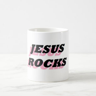 MUG JESUS ROCKS