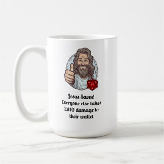 Mug Jésus Sauve D&D !