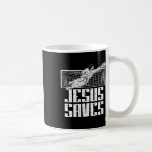 Mug Jésus Sauve Foot Football Chrétien Gardien de But