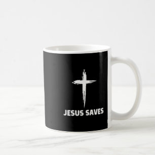Mug Jésus sauve petite croix grande foi 3 christ