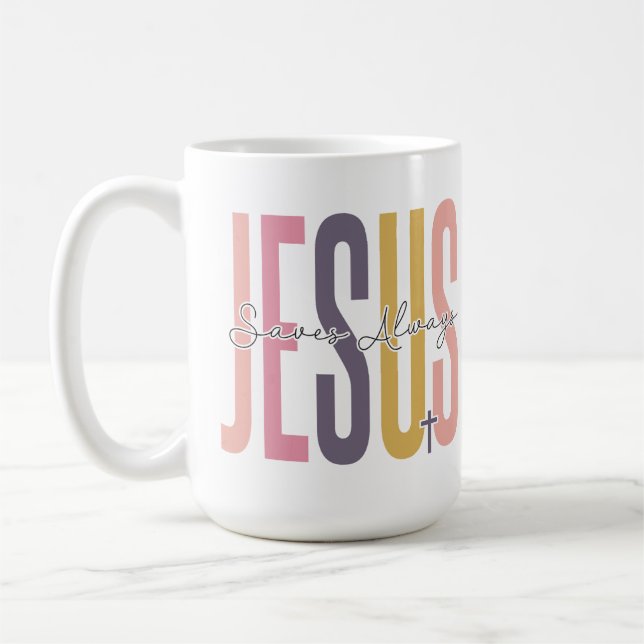 Mug Jésus sauve toujours (Gauche)