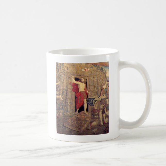 Mug Jésus sur la Tapisserie de la Résurrection au Vati (Droite)
