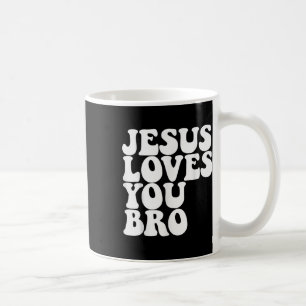 Mug Jésus t'aime Bro Église chrétienne Jésus aime Y