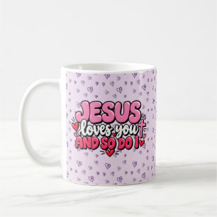 Mug Jésus t'aime et moi aussi