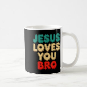 Mug Jésus t'aime frère foi chrétienne humour religieux