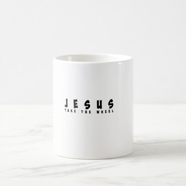 Mug Jesus Take The Wheel (Centre)