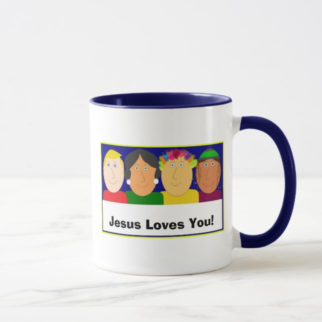Mug Jésus vous aime ! (Droite)