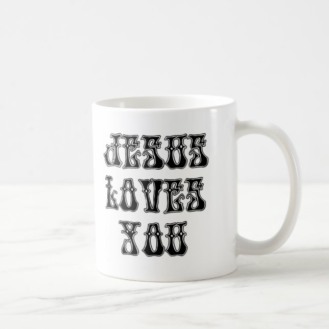 Mug Jésus vous aime (Droite)