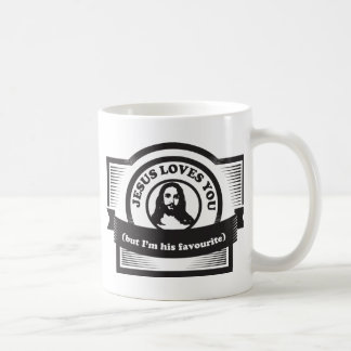 Mug Jésus vous aime drôles