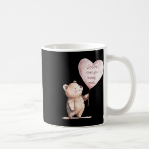 Mug Jésus vous aime énormément Mignon Enfants Chrétien