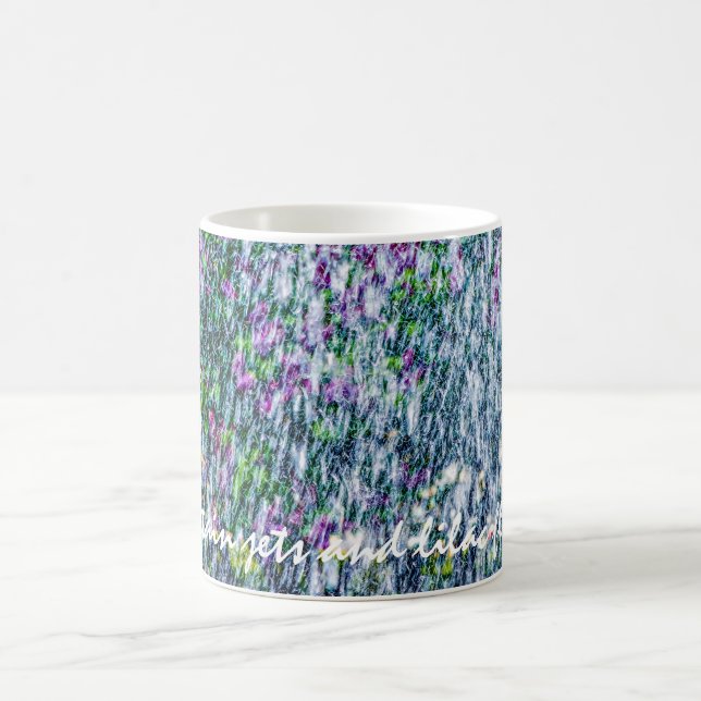 Mug Jet d'eau et fleurs lilas (Centre)