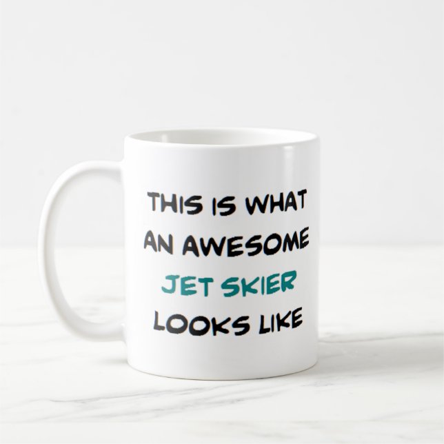 Mug jet ski, génial (Gauche)