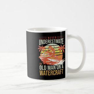 Mug Jet Ski Papa Watercraft Rider Vieux Homme I Père J