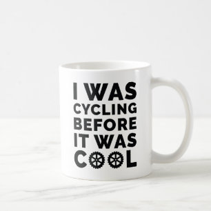 Mug J'Étais En Vélo Avant Qu'Il N'Était Cool