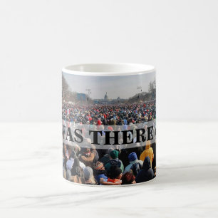 Mug J'ÉTAIS LÀ : Foule au Président Obama Inaugurat