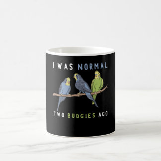 Mug J'Étais Normal Il Y A Deux Épouses, Budgie Bird
