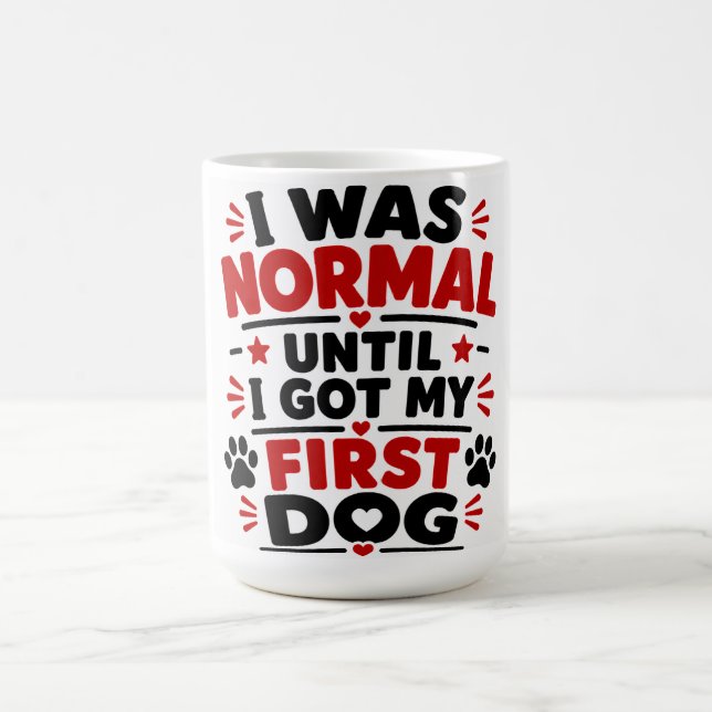 Mug J'étais normal jusqu'à ce que j'obtienne mon premi (Centre)