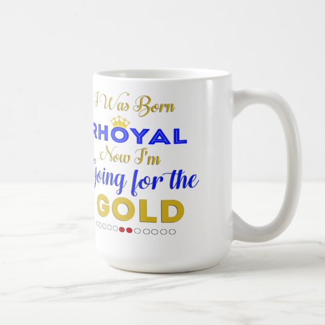 Mug J'étais Rhoyal né (Droite)