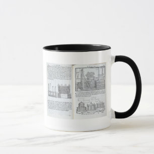 Mug Jetant des fondements, de "Della Architettura",
