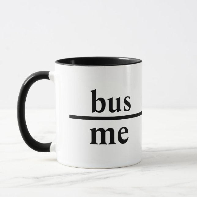 Mug Jeté sous le bus (Gauche)