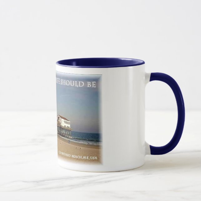 Mug Jetée d'Old Orchard Beach, Maine (Droite)
