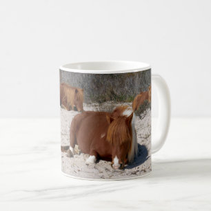 Mug Jeter des ponies sauvages au Parc national Assatea
