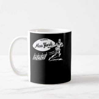 Mug Jets de football vintageNew York (White New Yor