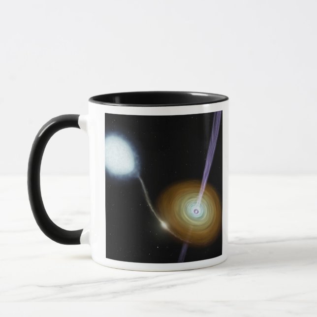 Mug Jets de matériel fuyant (Gauche)