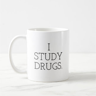 Mug J'étudie des drogues